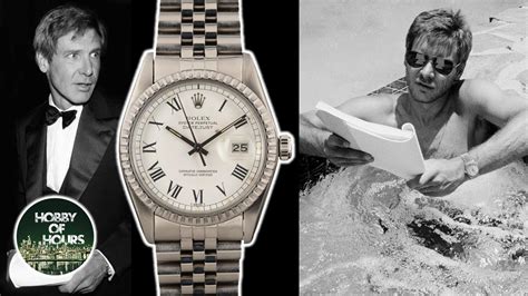 harrison ford rolex collection|Harrison Ford Rolex Datejust 1603 Buckley Dial .